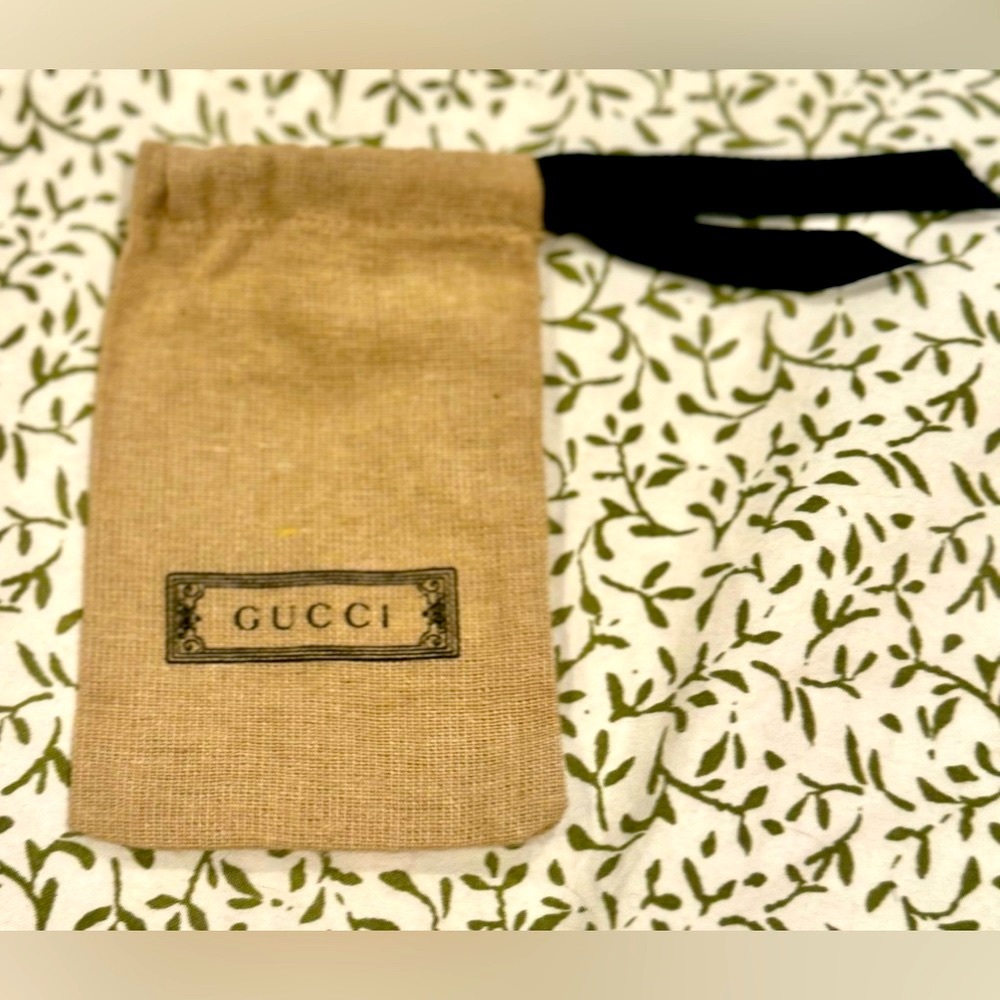 Authentic small Gucci lipstick pouch